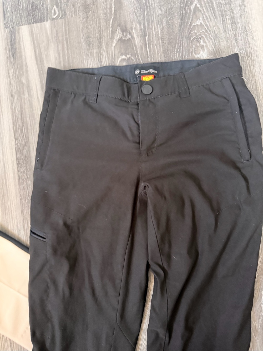 Women’s size 2 Black T-Max Heat Fleece pants - Picture 4 of 6